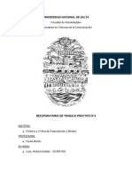 Trabajo Práctico N° 4 - Espectáculos y Medios 2019