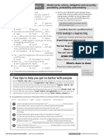 Life Vision Upper Int Gram Worksheet A U2