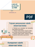 Observasi Kelas Di PMM - Sabturaini, S.PD Untuk Bukti Karya Dokumen Teknis Di PMM - PDF