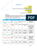 Pre Reporte Corregido Practica 8 - Cromatografia en Papel - Beltranhm