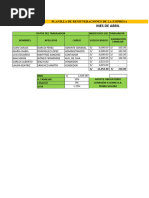 Excel Planilla