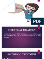 Statistical Treatment