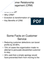 Customer Relationship Management (CRM)