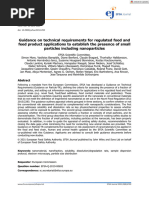 EFSA Journal - 2021 - Guidance On Technical Requirements For Regulated Food and Feed Product Applications To Establish