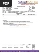 Final Laboratory Report: Westergren Method