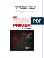 PDF The Engineering Design Primer 1St Edition K L Richards Author Ebook Full Chapter