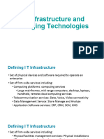 I T Infrastructure and Emerging Technologies