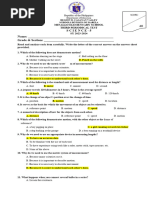 Science-5 Name: - Grade & Section