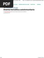 Anemia Hemolítica Autoinmunitaria - Hematología y Oncología - Manual MSD Versión para Profesionales