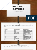 Unit 9 Frequency Adverbs