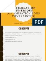 3 - Optimisation Sous Contraintes