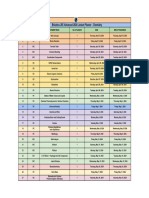 Lecture Planner - Chemistry - Bhishma JEE Advanced 2024