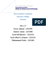 Economics Complete Assignment 2