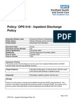 Inpatient Discharge Policy (OPS 016 v6.1 November 2023)