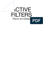 Active Filters Theory and Design