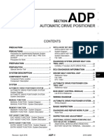 Automatic Drive Positioner: Section