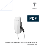 Gen3 WallConnector Installation Manual French