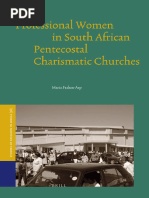 (Studies of Religion in Africa 38) Maria Frahm-Arp - Professional Women in South African Pentecostal Charismatic Churches-BRILL (2010)