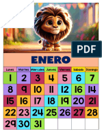 Calendario Bebes Tiernos Animales Decora Tu Clase 2024