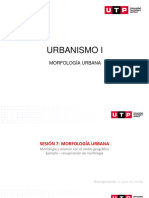 Urbanismo I: Morfología Urbana