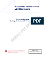 Sample 7321 Sage 50 Accounts Professional 2019 v25 Beginners