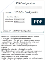 Configure SDH, SONET in MLTN