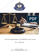 4'Th Compendiumof CESTAT Case Laws