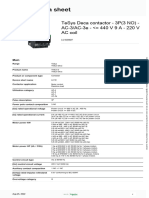 TeSys Deca Contactors - LC1D09M7