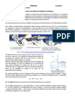 Réfractomètre Portable