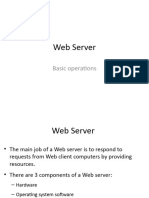 Web Server Basic Operations