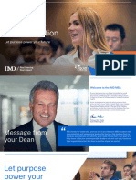 IMD MBA Brochure