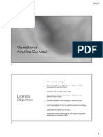 Operations Auditing Concept