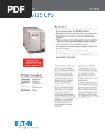 Eaton 5115 Ups Brochure