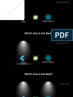 Flutter Vs React Native