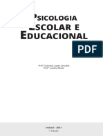 Psicologia Escolar e Educacional