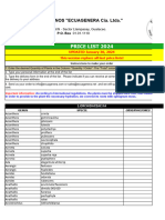 2024 - Price List - Orchid Plants