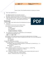 Preuve de Physique-Chimie, BAC Séries C-E, Année 2016, Côte D'ivoire