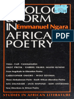 Studies in African Literature