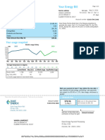 Billing Summary: Your Energy Bill