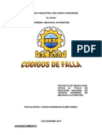 Codigos de Falla - Aquino Zamorano