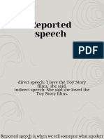 Reported Speech