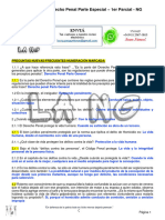 Derecho Penal Parte Especial - 1º Parcial - NG