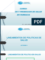 Actividad 4. Lineamientos Sobre Polticas Nacional de Salud