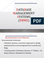 Introduction To Databases Part 1