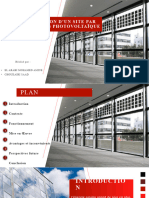 Alimentation D'un Site Par Des Fenêtres Photovoltaïque