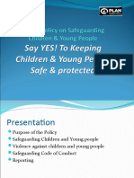 Safugarding Children & Yound People Policy Power Point