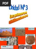 III Unidad Primeras Civilizaciones