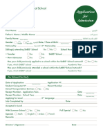 ISC Dubai - Application Form 2021