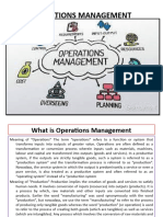 OPREATIONS MANAGEMENT Module 1