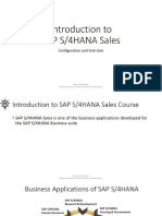 SAP S4HANA Sales and Distribution - Section